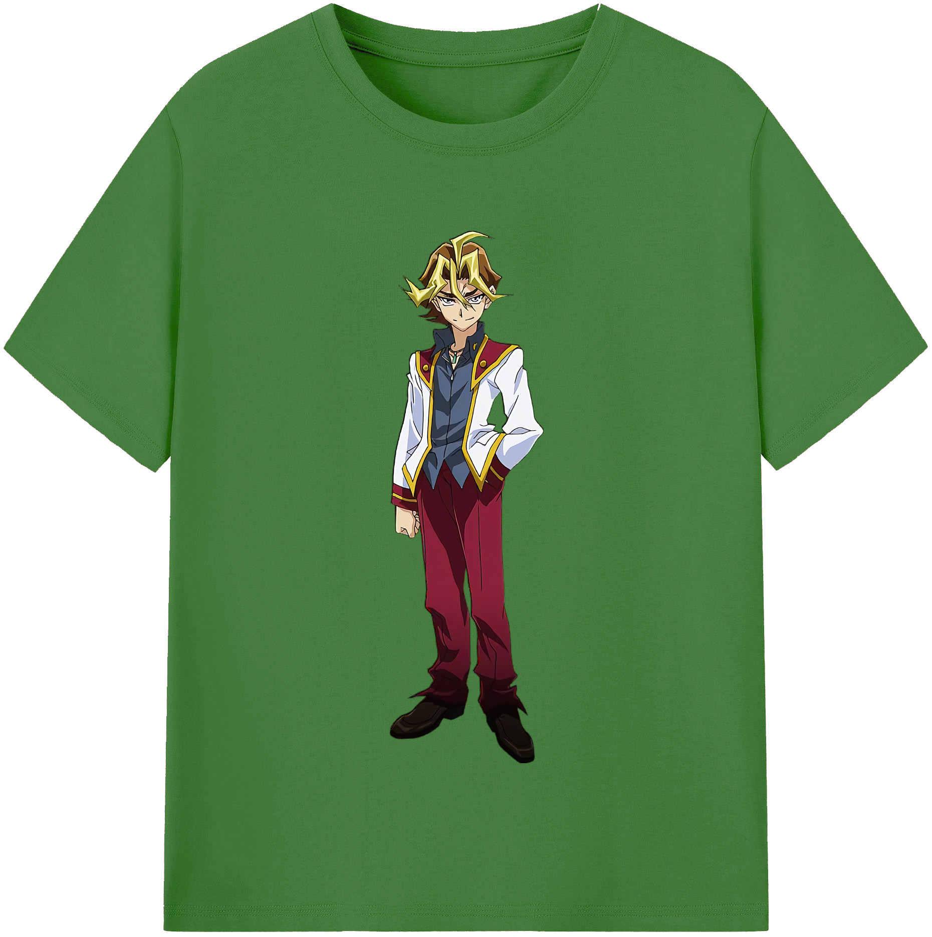 （画像用） 遊☆戯☆王 Yu-Gi-Oh! レディースカジュアルプリントTシャツ（綿100％）